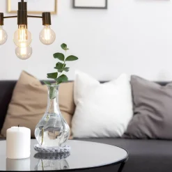 STRICT Taklampa 4:a 36cm Svart