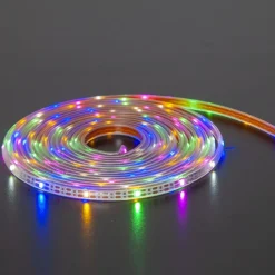 STRIP LIGHT Solcellsslinga 5m Flerfärgad