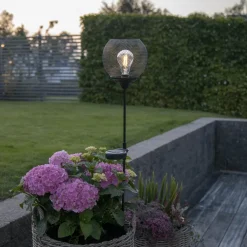 SUNLIGHT - PATH Solcellspinne 76cm Svart