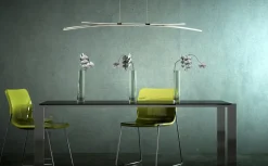 SVALA Takpendel LED Dimbar 114cm Krom