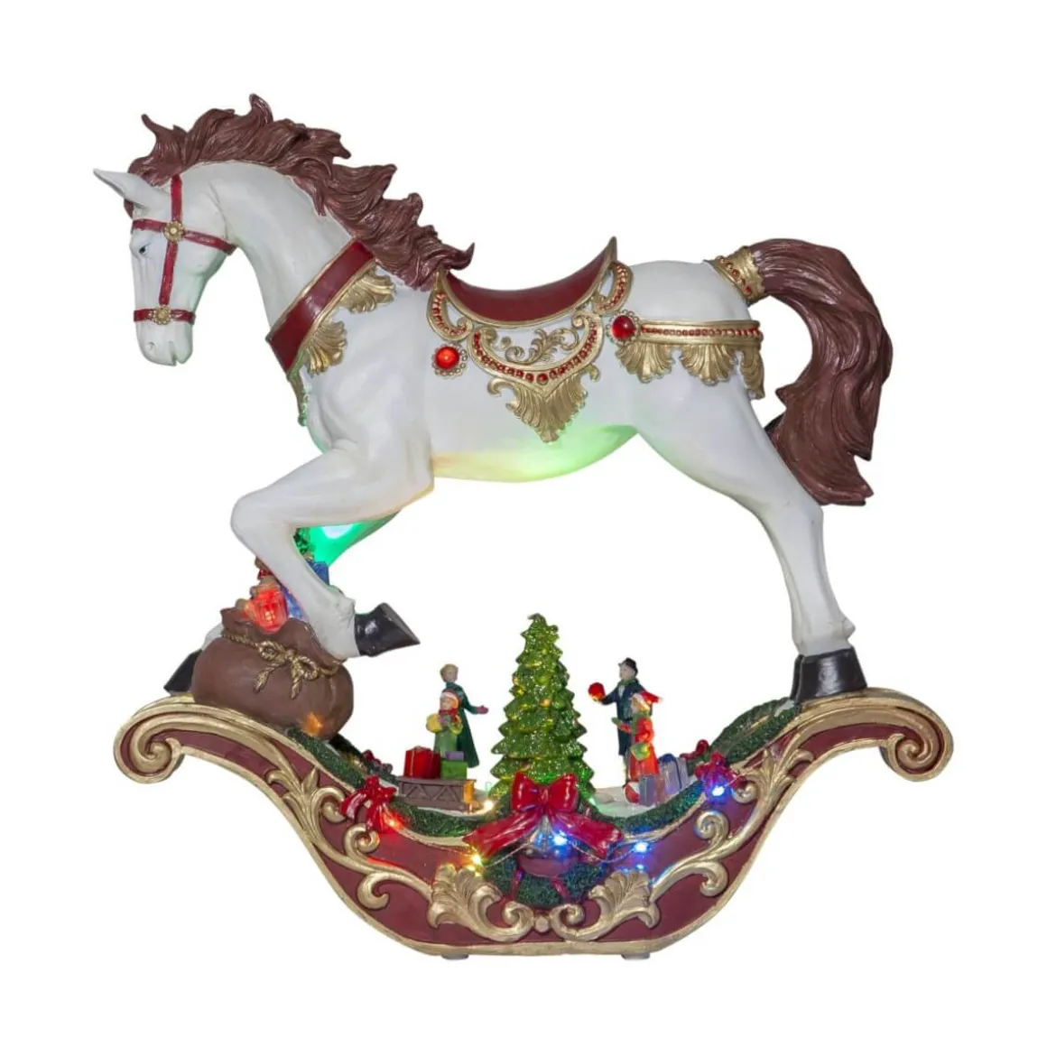 SWING Panorama Häst 14LED 44cm Flerfärgad