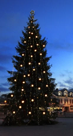 SYSTEM 24 EXTRA Ljusnät 2m 140LED Varmvit/Svart IP44