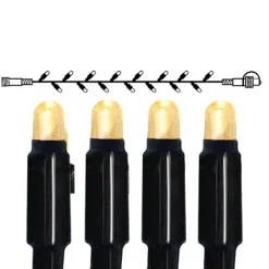 SYSTEM 24 EXTRA Ljusslinga 10m 98LED Varmvit/Svart IP44