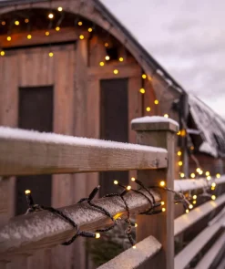 SYSTEM 24 Extra Ljusslinga 500cm 49LED Varmvit/Svart