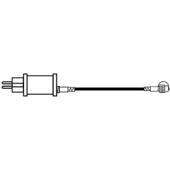 SYSTEM 24 Startkabel Max1500L/20.4VA 5cm Svart IP44