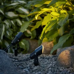 SYSTEM 24 Trädgårdsspot 150cm Svart