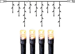 SYSTEM DECOR EXTRA Istappsslinga 3m 126LED Varmvit/Svart IP44