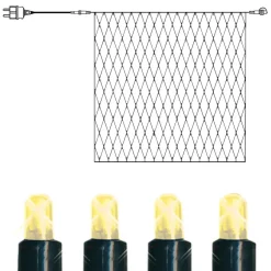 SYSTEM EXPO Ljusnät 3m IP44 Klar