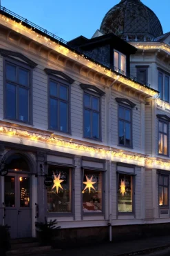 SYSTEM LED EXTRA Istappsslinga 3m 50LED Varmvit/Svart IP44