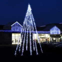 System LED Flaggstångsbelysning Vit
