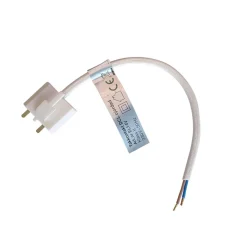 TAKKONTAKT DCL Ojordad 20cm kabel Vit Cottex