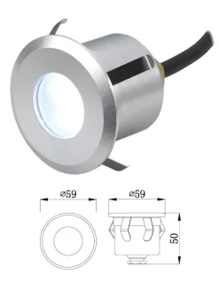 TERRA Decklight 6cm 1-Pack 12V IP65