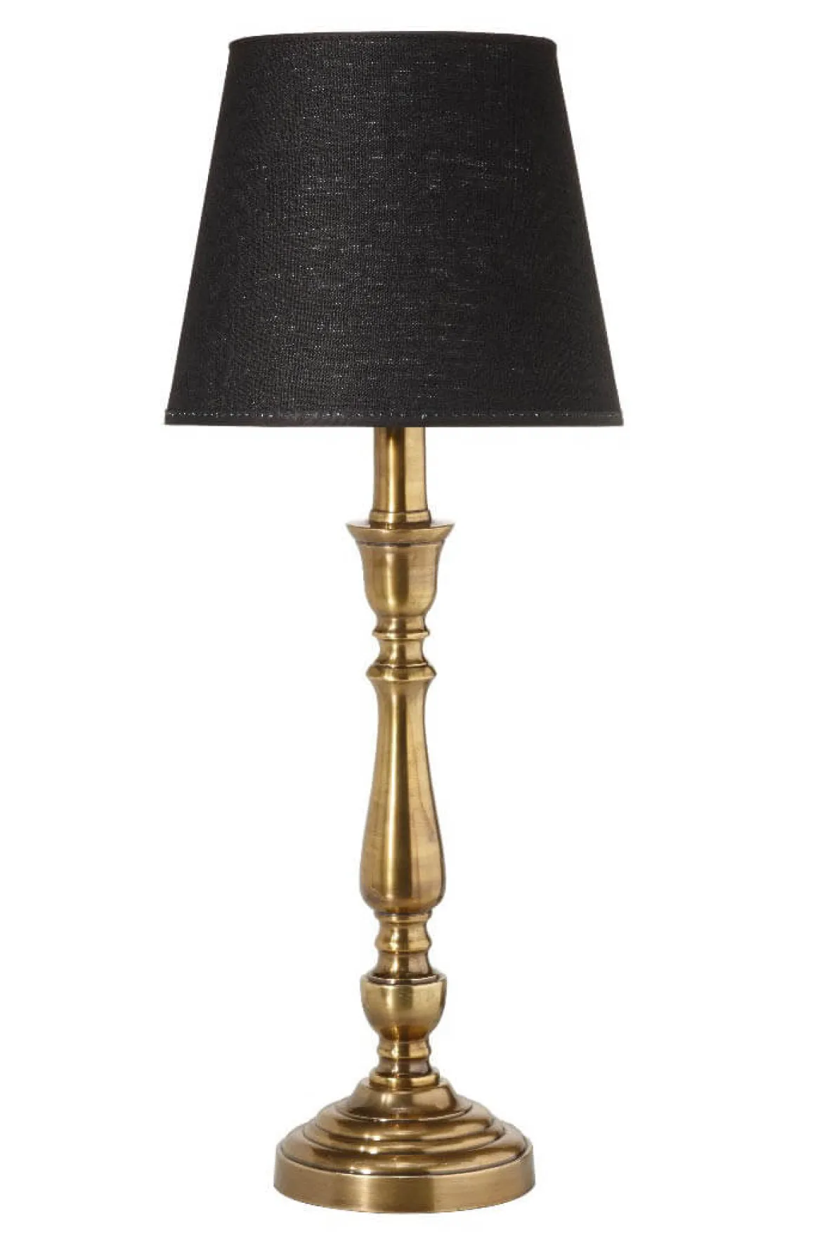 THERESE Lampfot 42cm Antikmässing