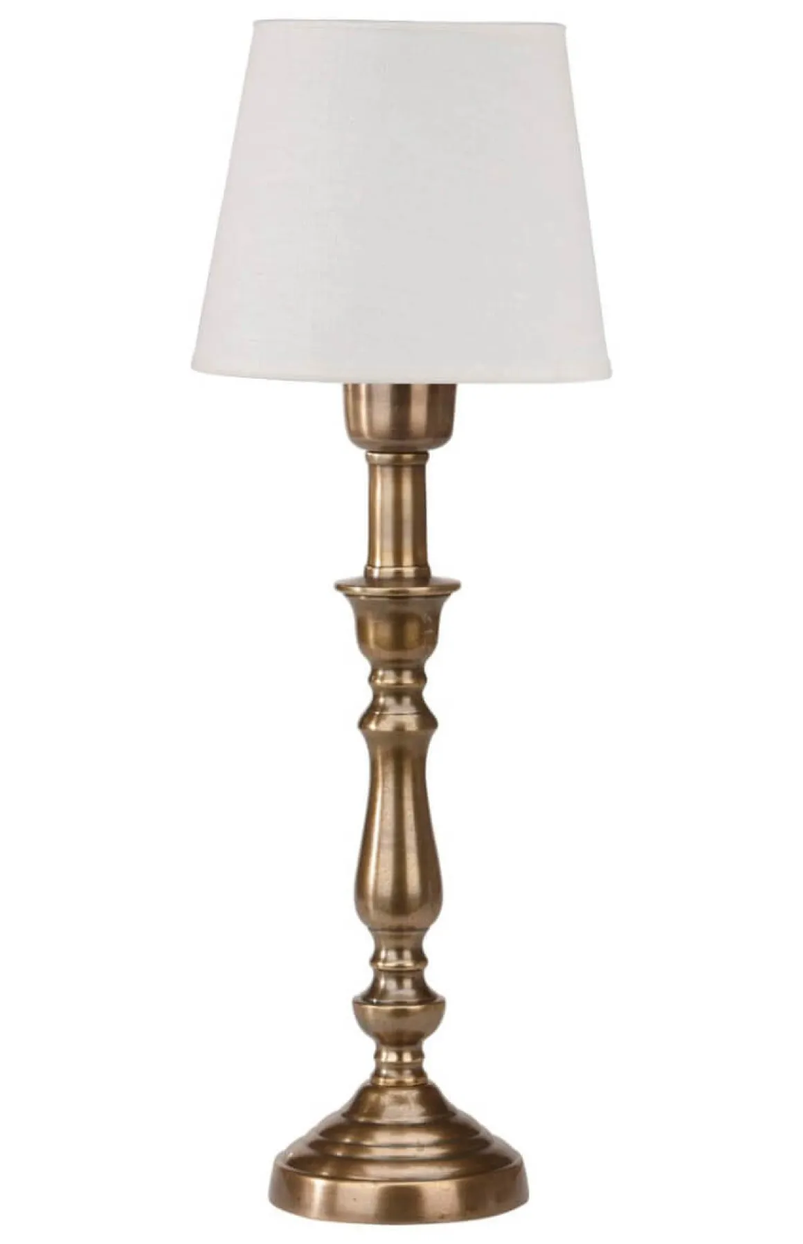 THERESE Lampfot 42cm Antikmässing