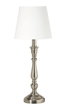 THERESE Lampfot 42cm Antiksilver