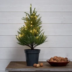THUJA Dekorationsträd Batteri 55cm Grön