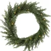 THUJA Krans 20LED 40cm Grön IP44