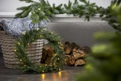 THUJA Krans 20LED 40cm Grön IP44