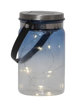 TINT Solcellsdekoration 15cm Blå IP44