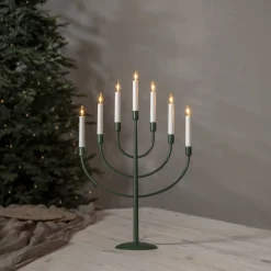 TITUS Ljusstake 7L 59cm Grön