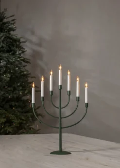 TITUS Ljusstake 7L 59cm Grön