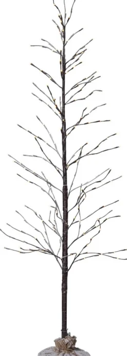TOBBY TREE Dekorationsträd 196LED 150cm Brun IP44