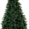TORONTO Julgran med Kottar 225cm Grön