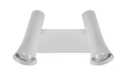 TORONTO Vägglampa Dubbel 27cm Vit