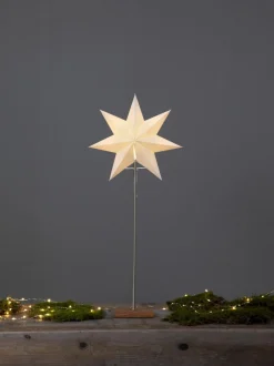 TOTTO Stjärna på fot 80cm Ek