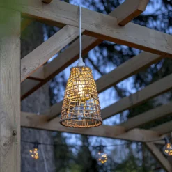 TOVE Lampskärm 23cm Natur IP44