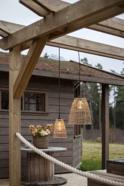 TOVE Lampskärm 23cm Natur IP44