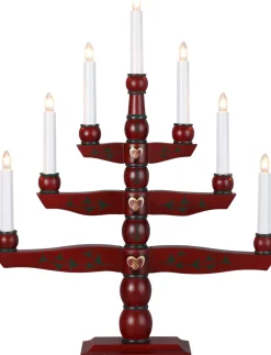 Tradition Ljusstake Röd