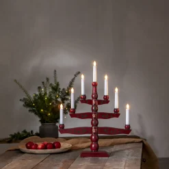 Tradition Ljusstake Röd