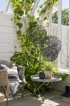 TRASSEL Utomhusdekoration 50cm 150LED IP44 Svart