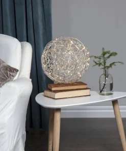 TRASSEL Utomhusdekoration 30cm 50LED IP44 Silver