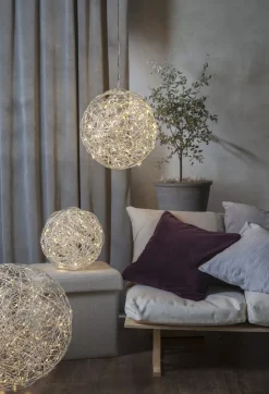 TRASSEL Utomhusdekoration 30cm 50LED IP44 Silver