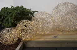 TRASSEL Utomhusdekoration 77cm 200LED IP44 Silver