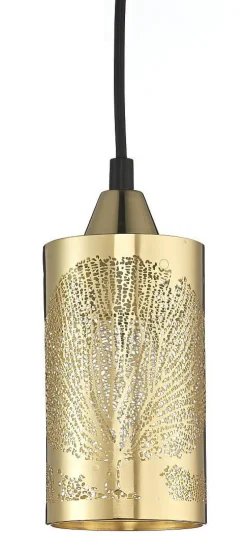 TREE Fönsterlampa 8cm Mässing