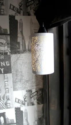 TREE Fönsterlampa 8cm Vit