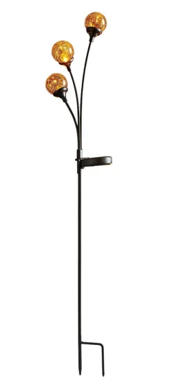 TRIESTE Solcellsdekoration 70cm Amber