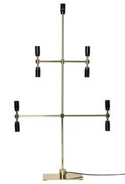 TWICE Ljusstake 9L 91cm Mässing