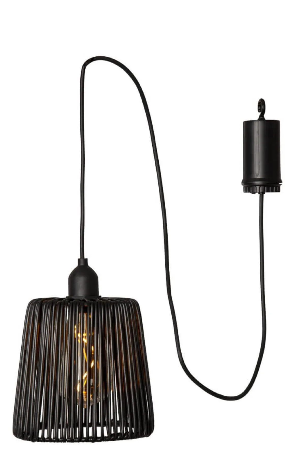 TWINE Utomhuslampa Batteri 15cm Svart