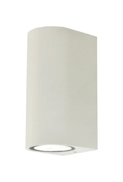 UNION Vägglampa Ute Upp 15cm Vit IP54