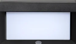 VALLA Solcells-spotlight 20cm Svart