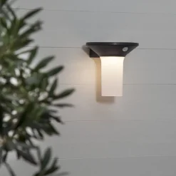 VALTA Vägglykta Solcell Sensor 16cm Grafit