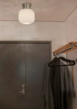 VANJA Plafond 20cm Vit/Stål