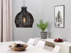 VATTENHYACINT Taklampskärm 43cm Svart