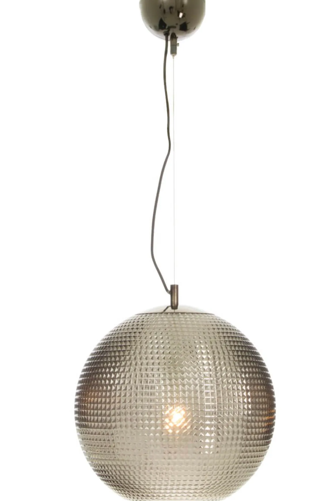 VEGAS Taklampa 35cm Svartkrom