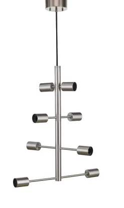 VERONA Takpendel 8L 50cm Borstad stål IP20