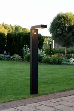 VICI Solcells-pollare Sensor 80cm Svart